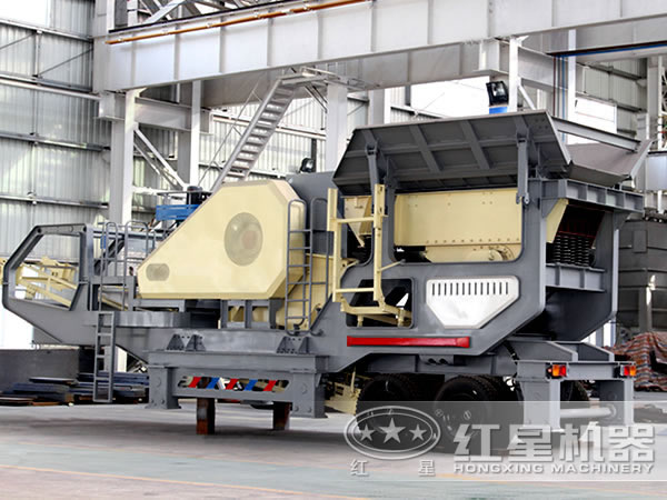 移動式建筑垃圾破碎機(jī)實拍圖 移動式建筑垃圾破碎機(jī)實拍圖