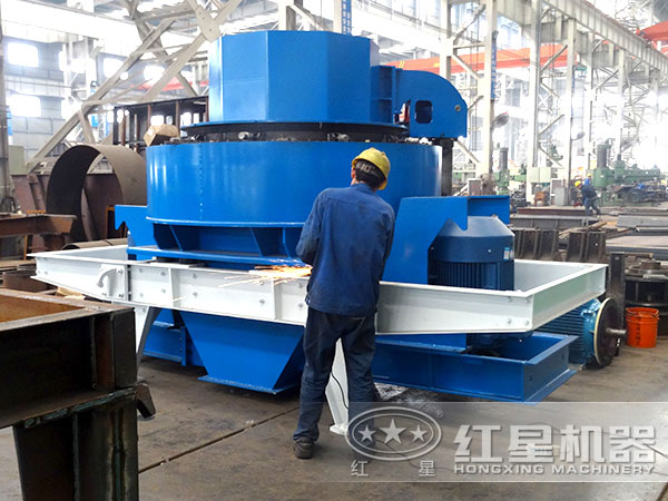 制砂機(jī)生產(chǎn)車(chē)間 制砂機(jī)生產(chǎn)車(chē)間