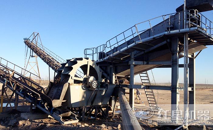 洗砂現(xiàn)場 洗砂現(xiàn)場