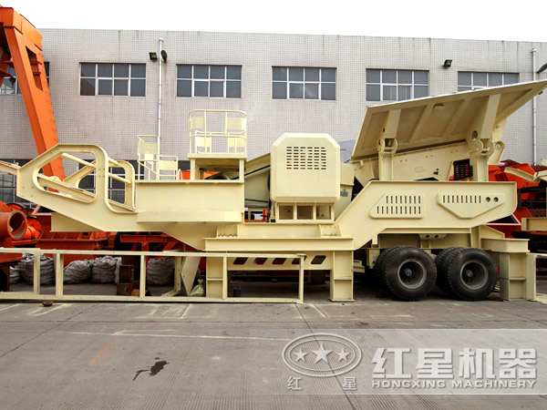 車載式制砂機實拍圖 車載式制砂機實拍圖