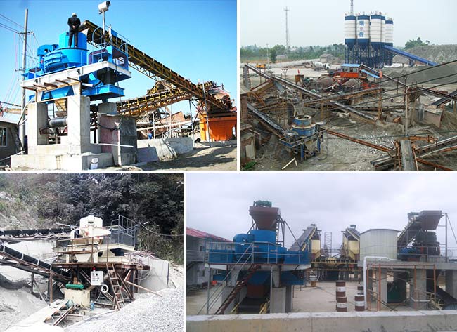 不同制砂現(xiàn)場整合 不同制砂現(xiàn)場整合