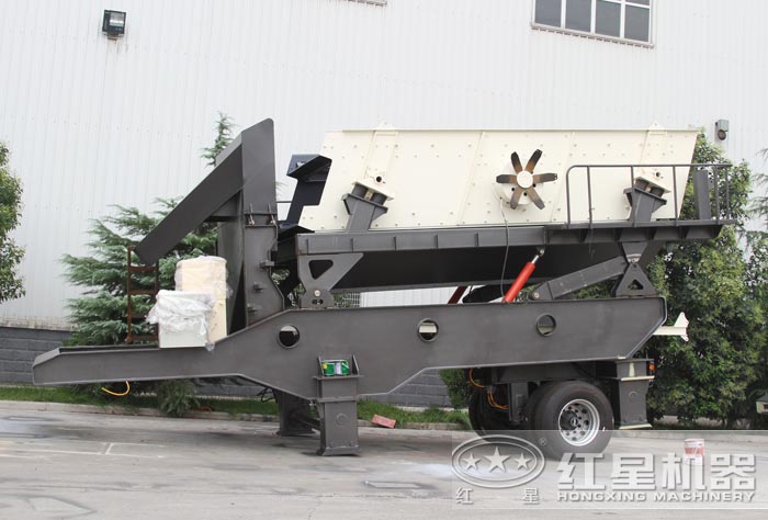 振動(dòng)篩沙機(jī)還是可移動(dòng)的好，流動(dòng)作業(yè)隨時(shí)轉(zhuǎn)場