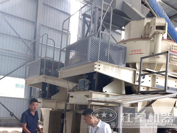 環(huán)保制砂生產現場 環(huán)保制砂生產現場