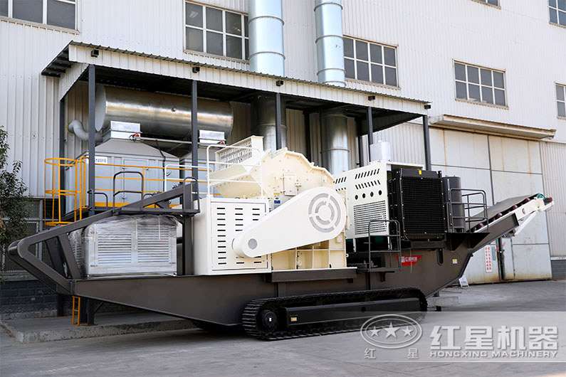 履帶式移動細(xì)碎制砂機 履帶式移動細(xì)碎制砂機