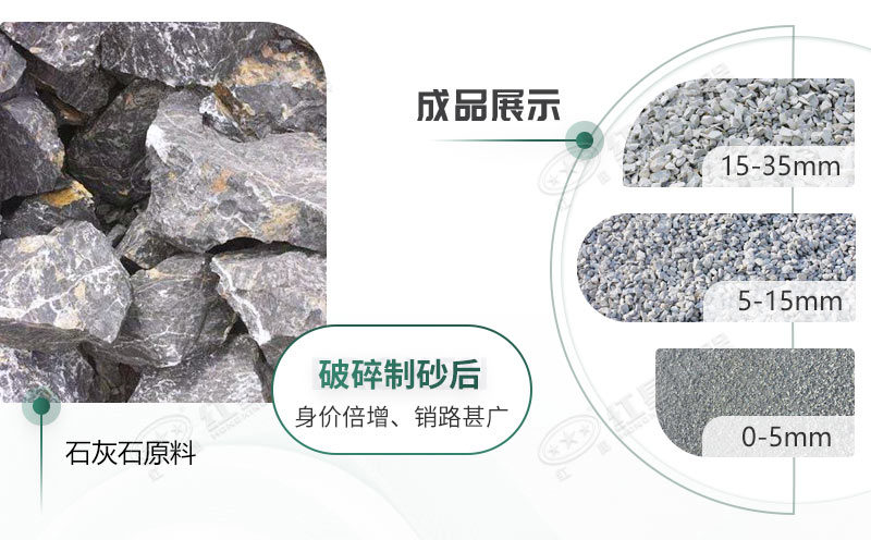 建筑石子經破碎后不同規(guī)格的大小 建筑石子經破碎后不同規(guī)格的大小