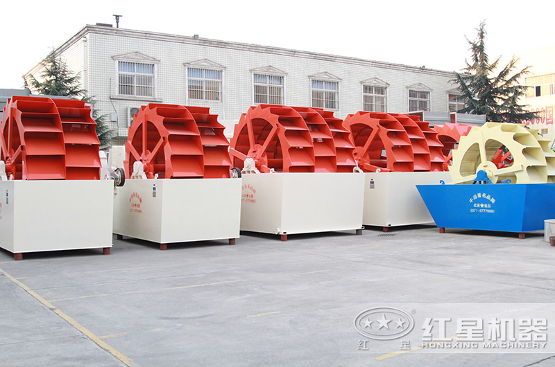 雙輪、三輪洗沙機(jī)設(shè)備展示圖