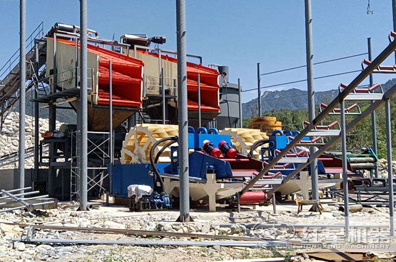 洗沙設(shè)備搭配細(xì)沙回收一體機(jī)設(shè)備實(shí)拍 洗沙設(shè)備搭配細(xì)沙回收一體機(jī)設(shè)備實(shí)拍