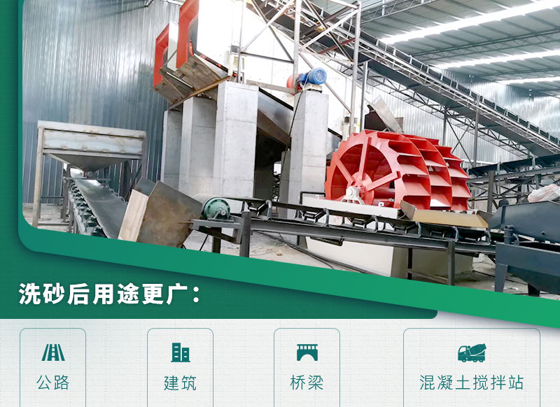 時(shí)產(chǎn)160噸洗沙機(jī)型號(hào)有哪些？搭配脫水篩減少細(xì)沙流失