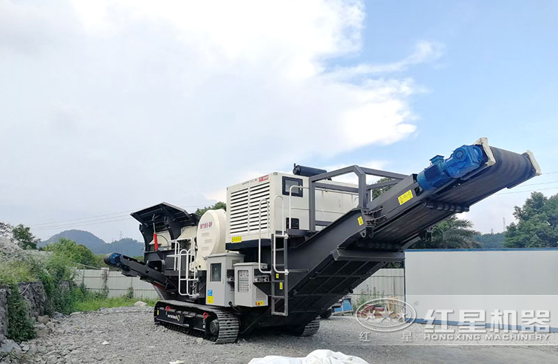 紅星機(jī)器移動(dòng)破碎站可定制 紅星機(jī)器移動(dòng)破碎站可定制