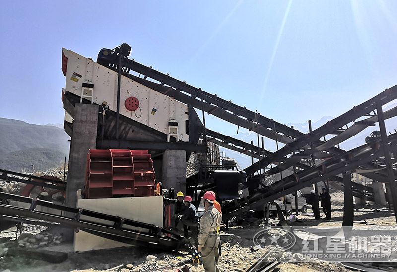 紅星機(jī)器客戶洗砂生產(chǎn)線現(xiàn)場(chǎng)實(shí)拍 紅星機(jī)器客戶洗砂生產(chǎn)線現(xiàn)場(chǎng)實(shí)拍