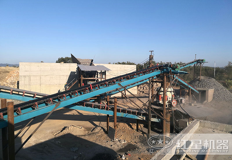 時產(chǎn)500噸用多大的鄂破，生產(chǎn)線配置有哪幾種？帶現(xiàn)場