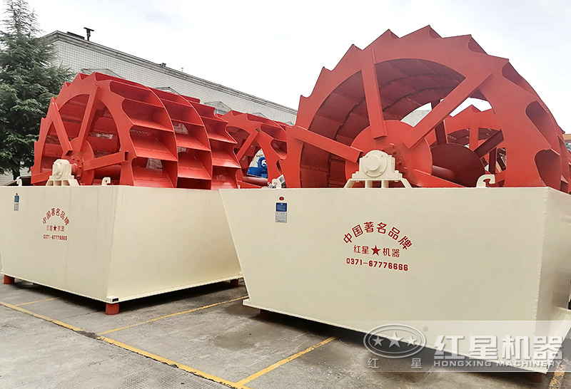 輪式小型砂石分離機多少錢一臺，帶生產(chǎn)線案例